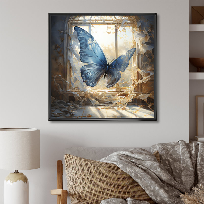 Wall Art of selling Butterfly Blue.